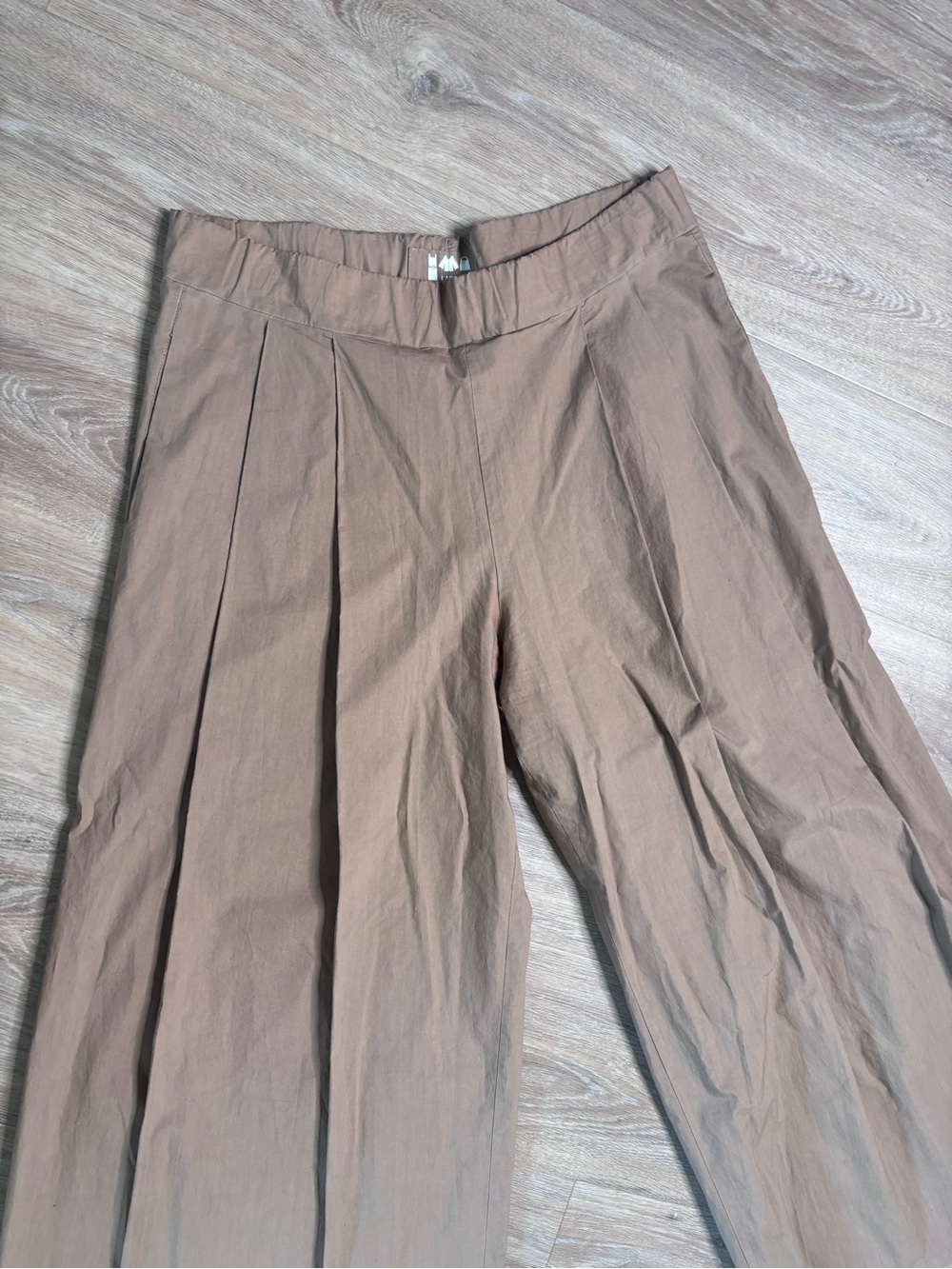 Labo.art Dalla Wide-Leg Pleated Trousers Size 0 Italian Minimalist - Picture 3 of 16